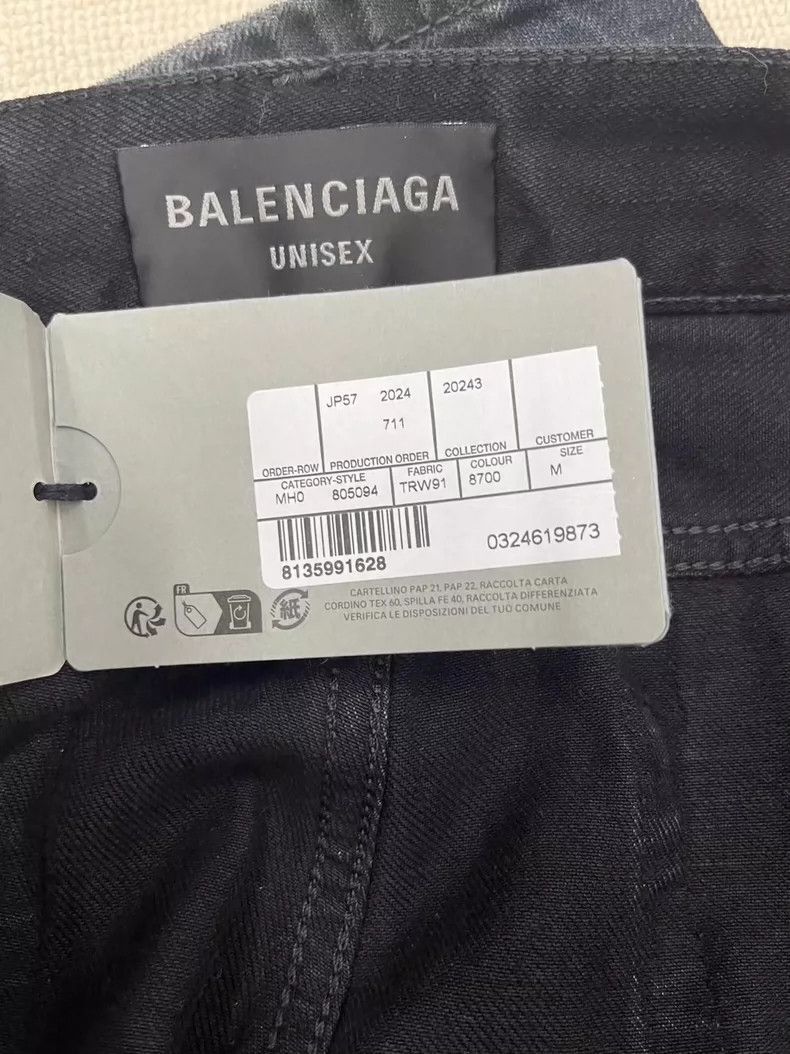 Balenciaga Balenciaga Illusion Effect Denim Pants Size M-2505 Size US 28 / EU 44 - 6 Thumbnail