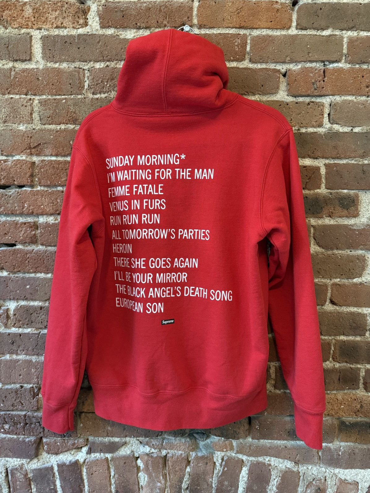 Supreme Supreme The Velvet Underground Hooded Sweatshirt Size US S / EU 44-46 / 1 - 2 Thumbnail
