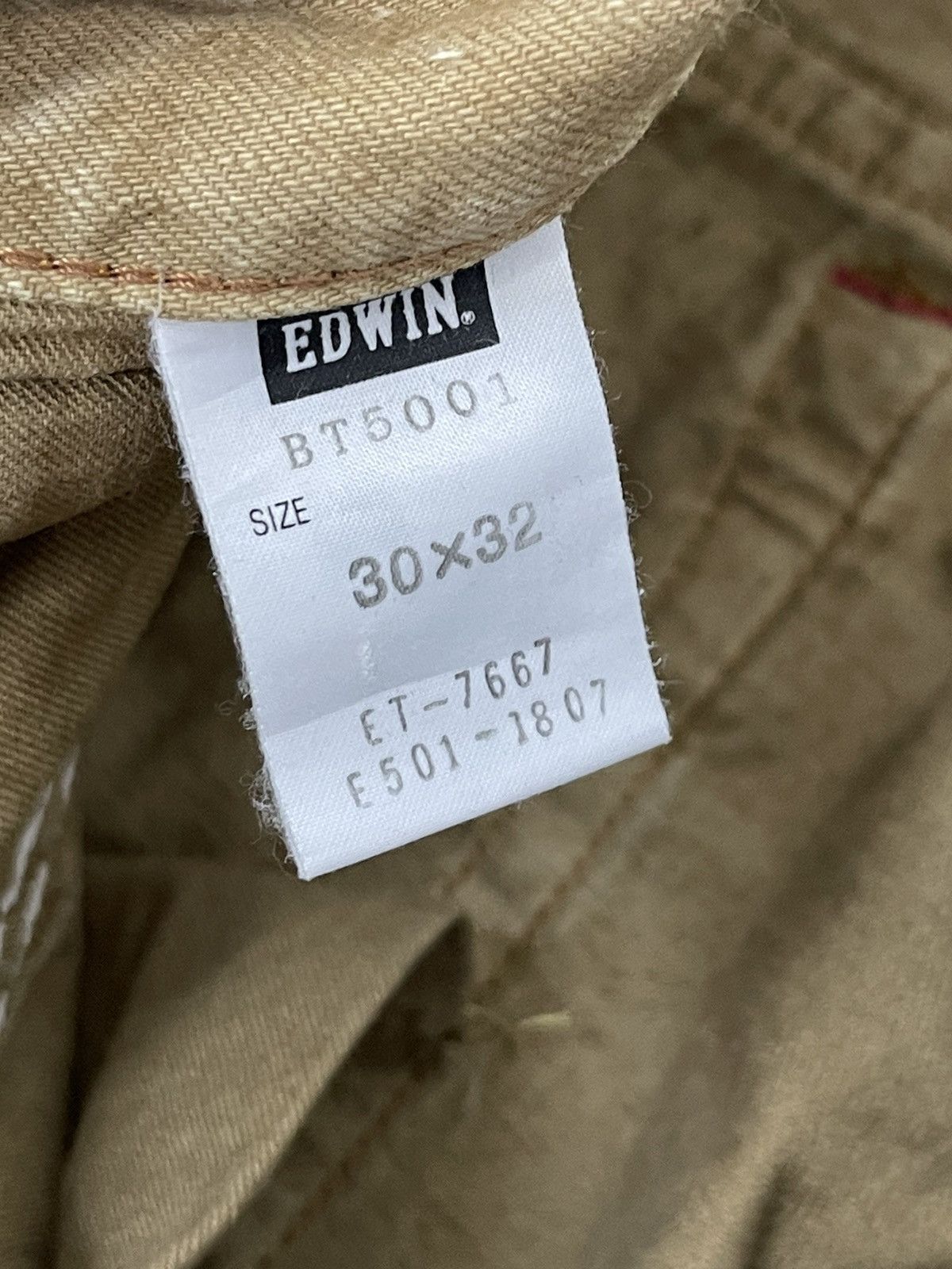 Edwin Flare Jeans Edwin Japan Faded Distress Boot Cut 8🟦0 Size US 32 / EU 48 - 17 Thumbnail