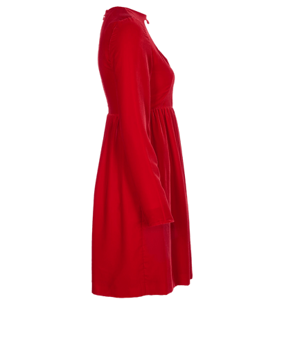 Chloe o1y0825 Mini Dress in Red Size L / US 10 / IT 46 - 3 Thumbnail