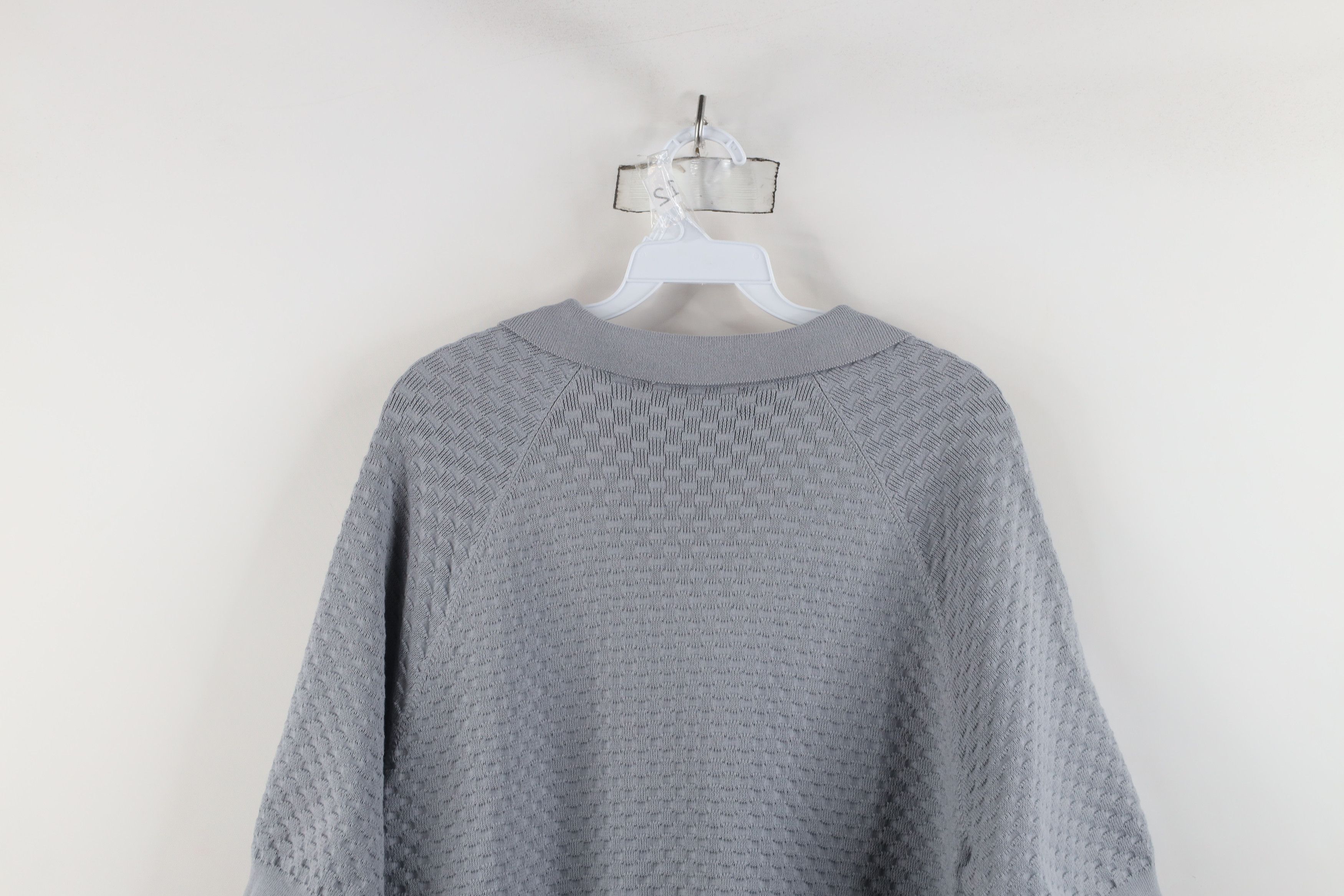 Vintage Vintage 90s Streetwear Knit Short Sleeve Collared Polo Size US XL / EU 56 / 4 - 10 Thumbnail