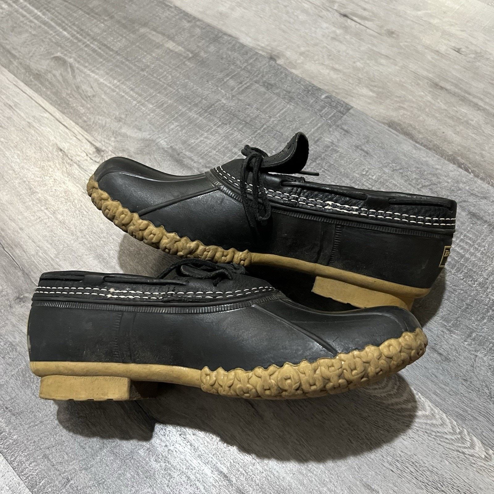 L.L. Bean Vintage LL Bean Duck Boots Mocs Rubber USA Outdoor Men's Size US 7 / EU 40 - 3 Thumbnail