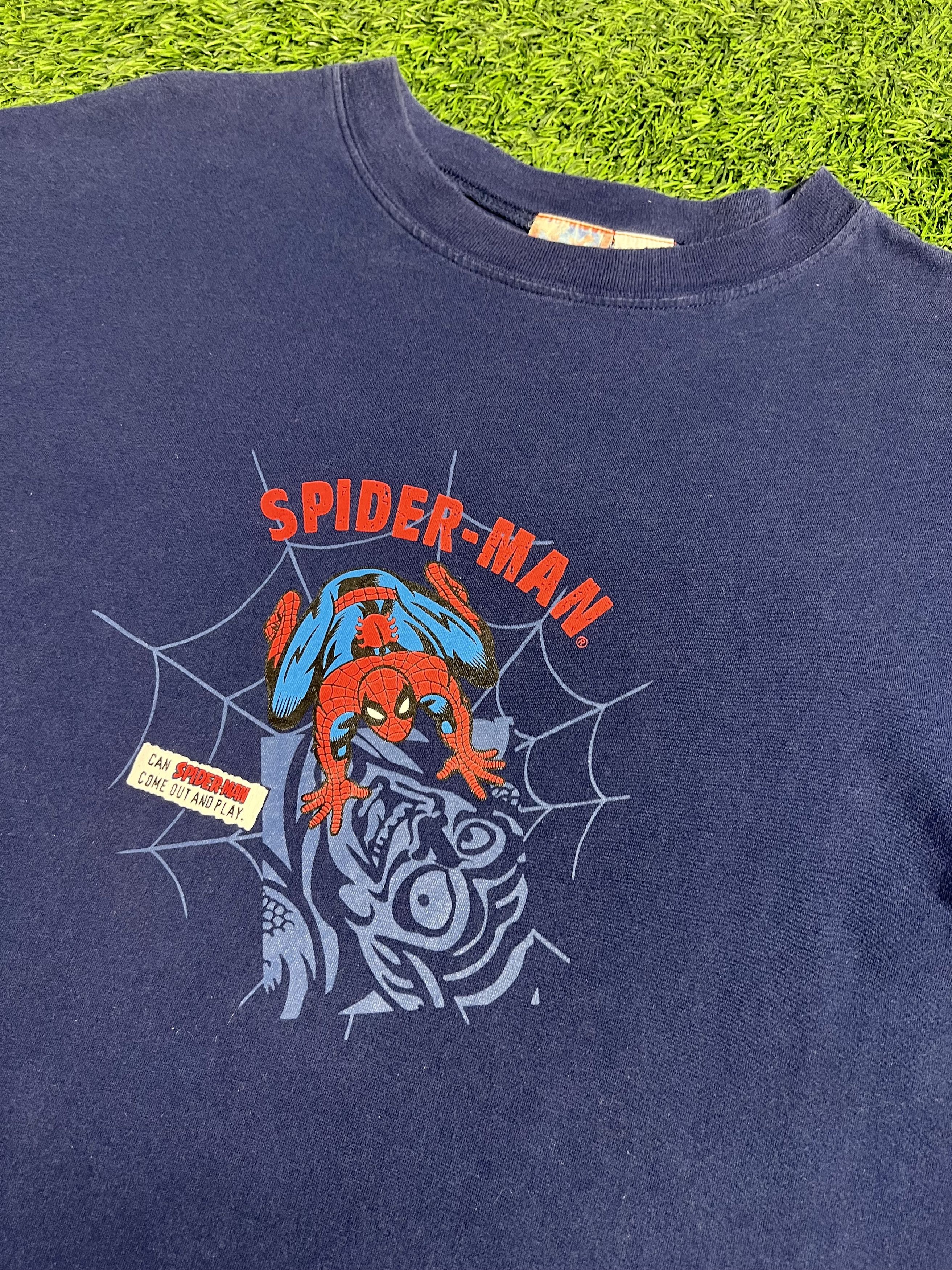 Marvel Comics Vintage 2003 Marvel Comics Spiderman Green Goblin T-shirt Size US L / EU 52-54 / 3 - 3 Thumbnail