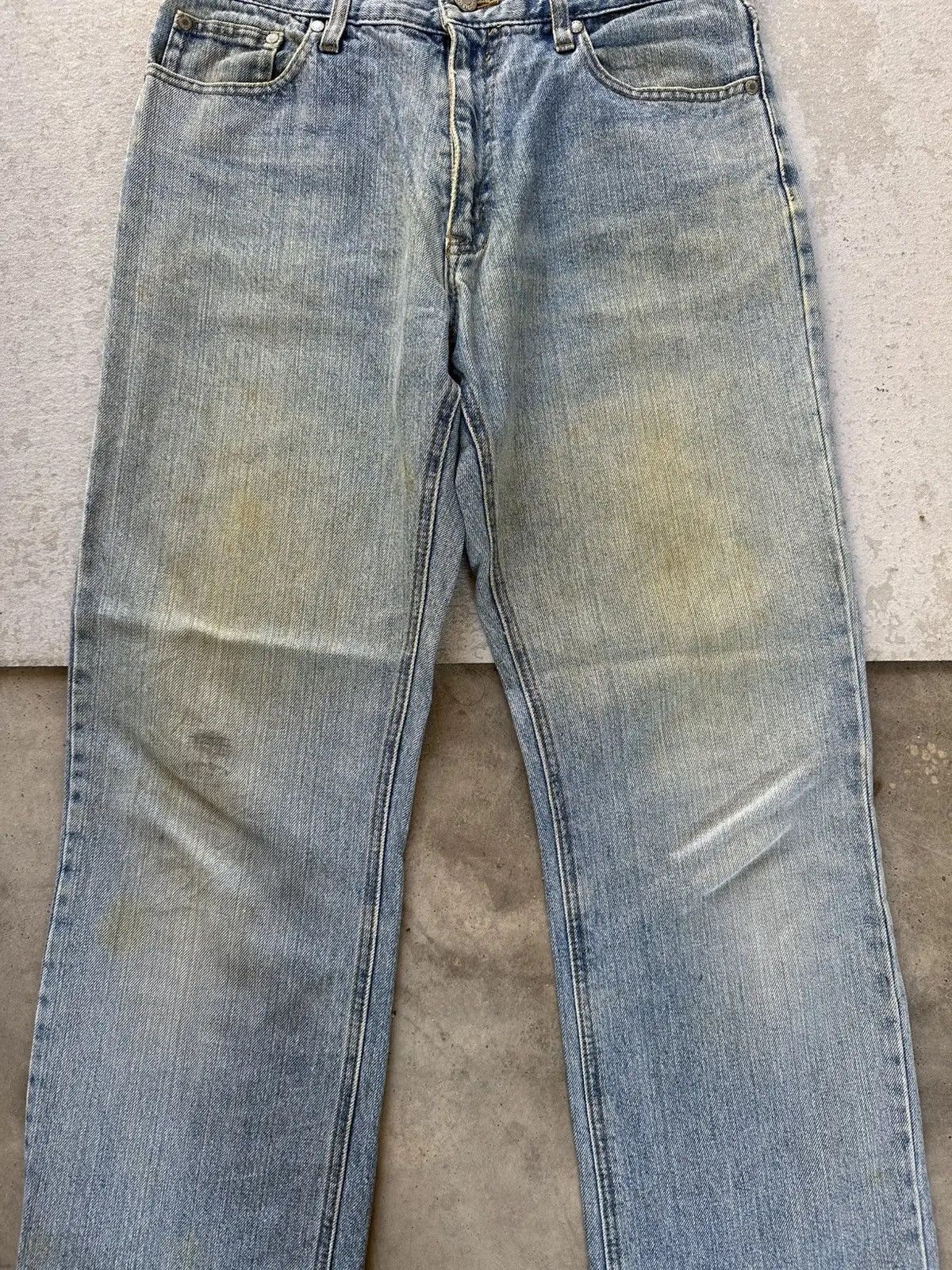 Zippo OFFERS ACCEPT 🩸 ZIPPO Jeans Light Washed Denim Pants W31 Size US 31 - 2 Thumbnail