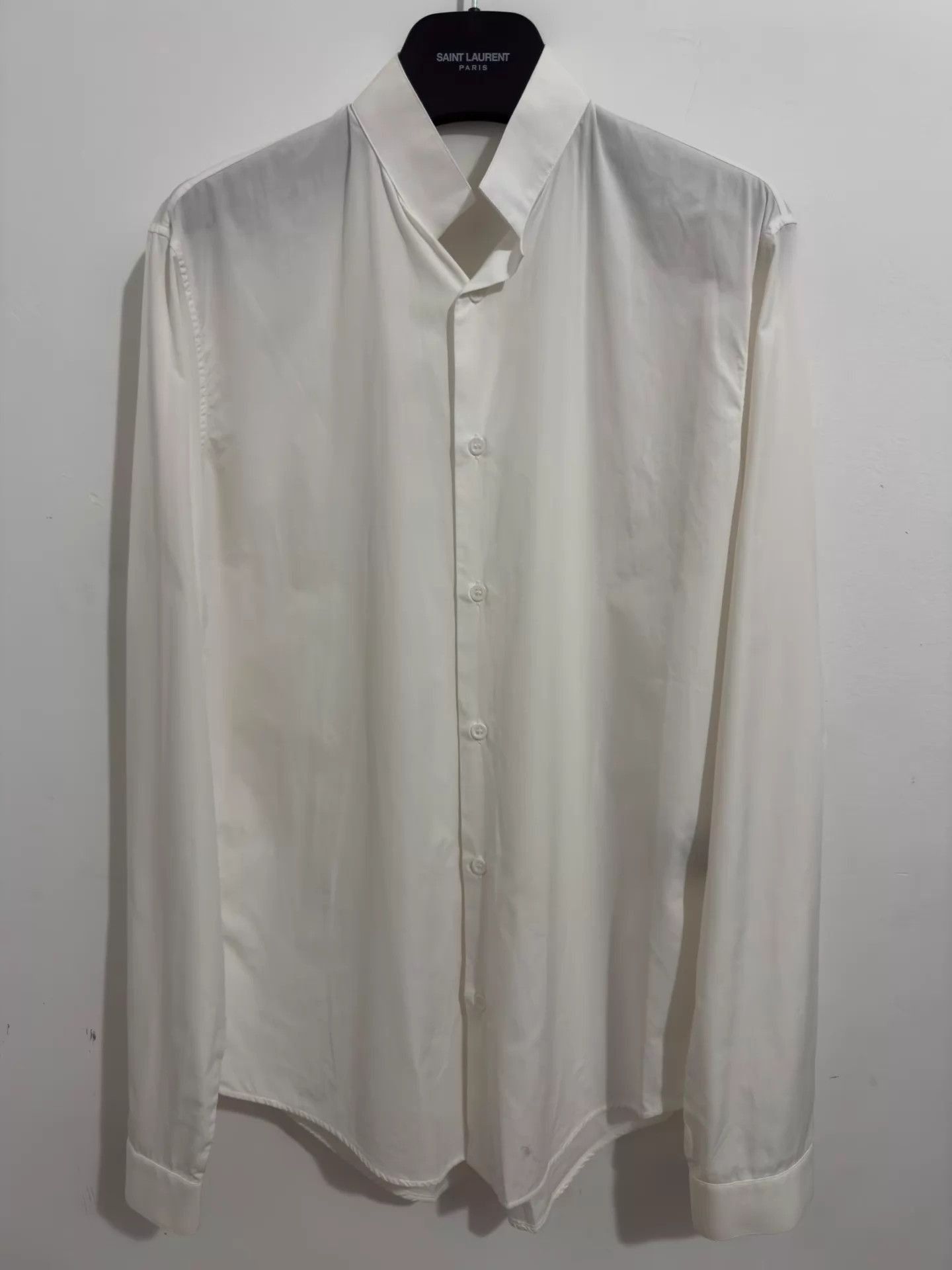Dior White Long Sleeve Button-Up Shirt Size S Size US S / EU 44-46 / 1 - 1 Thumbnail