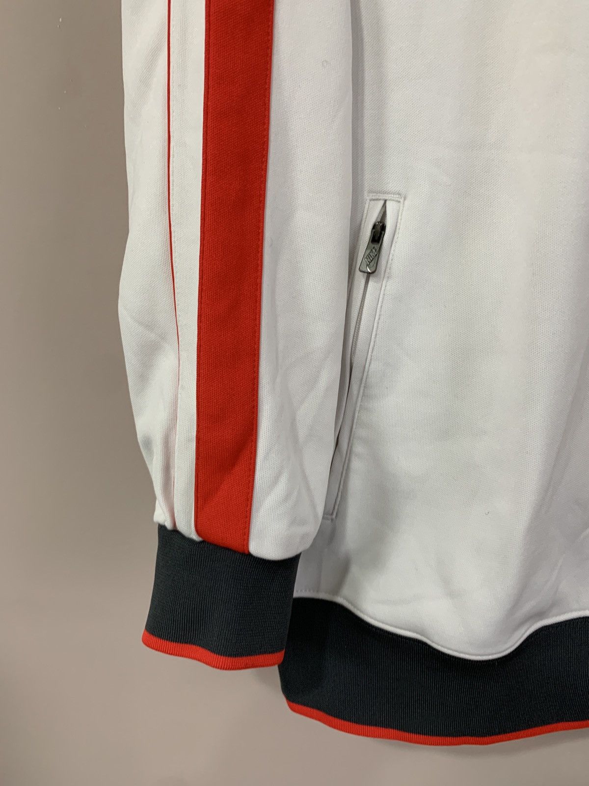 Vintage Manchester United Zip Football Jacket Nike Soccer Retro Sz M Size US M / EU 48-50 / 2 - 6 Thumbnail