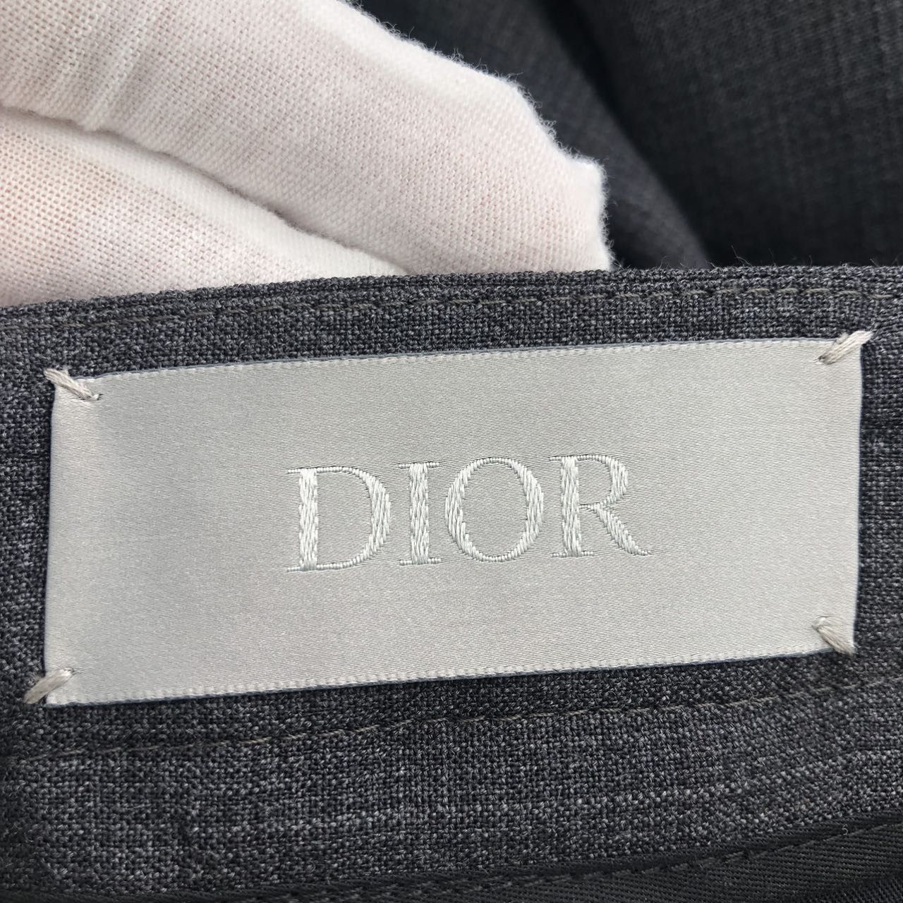 Dior Dior Solid Color High Waist Straight Casual Pants K26WX Size US 32 / EU 48 - 5 Thumbnail