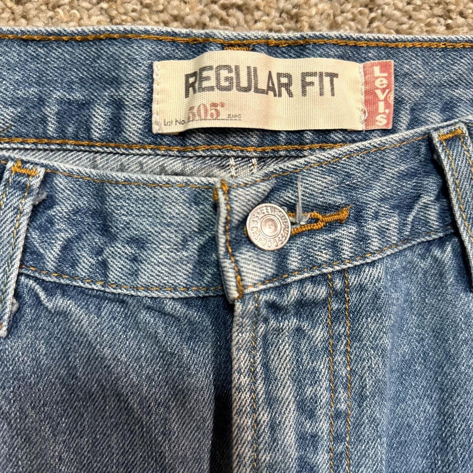Levi's Mens levis light wash denim Size US 38 / EU 54 - 7 Thumbnail