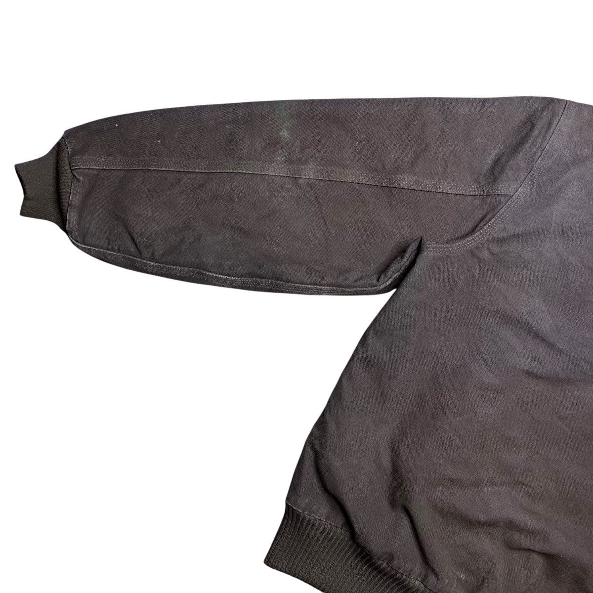 Carhartt Vtg 2000s Carhartt J130 DKB Hooded Dark Brown Canvas Jacket Size US L / EU 52-54 / 3 - 14 Thumbnail