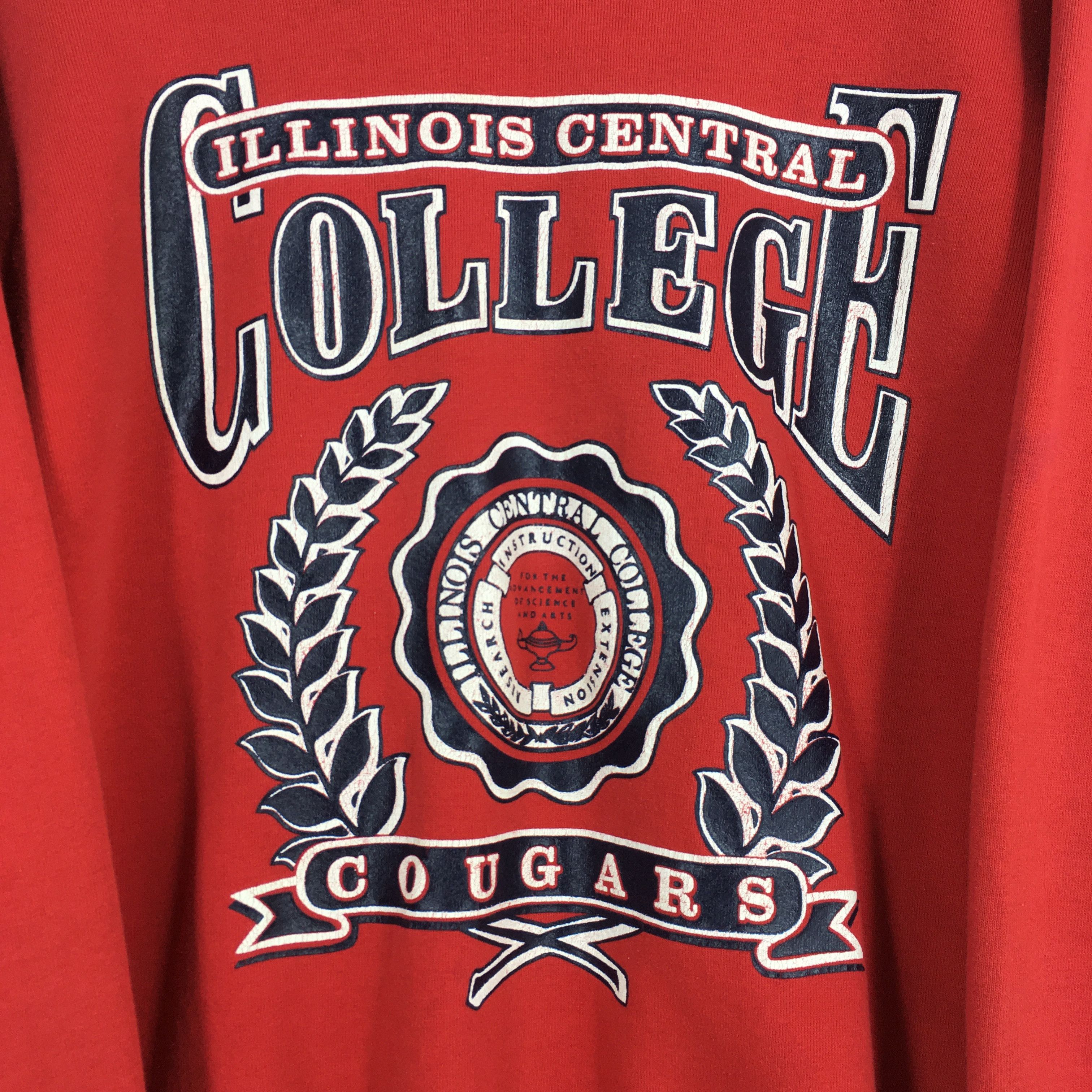 Vintage Vintage Illinois Central College Sweatshirt Small Size US S / EU 44-46 / 1 - 2 Thumbnail