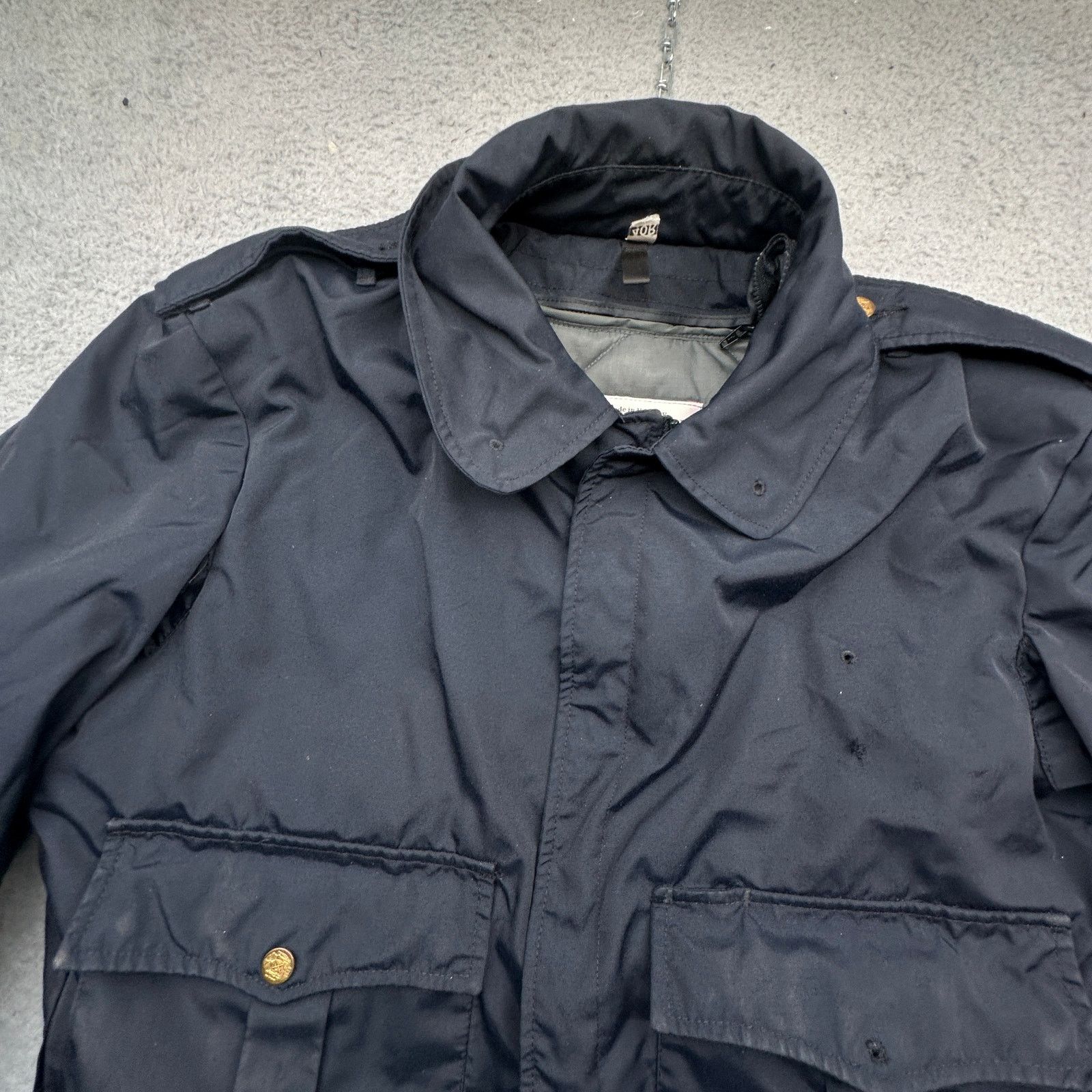 Other Blauer Thermolite Insulated Police Bomber Jacket 40R Medium Size US M / EU 48-50 / 2 - 8 Thumbnail