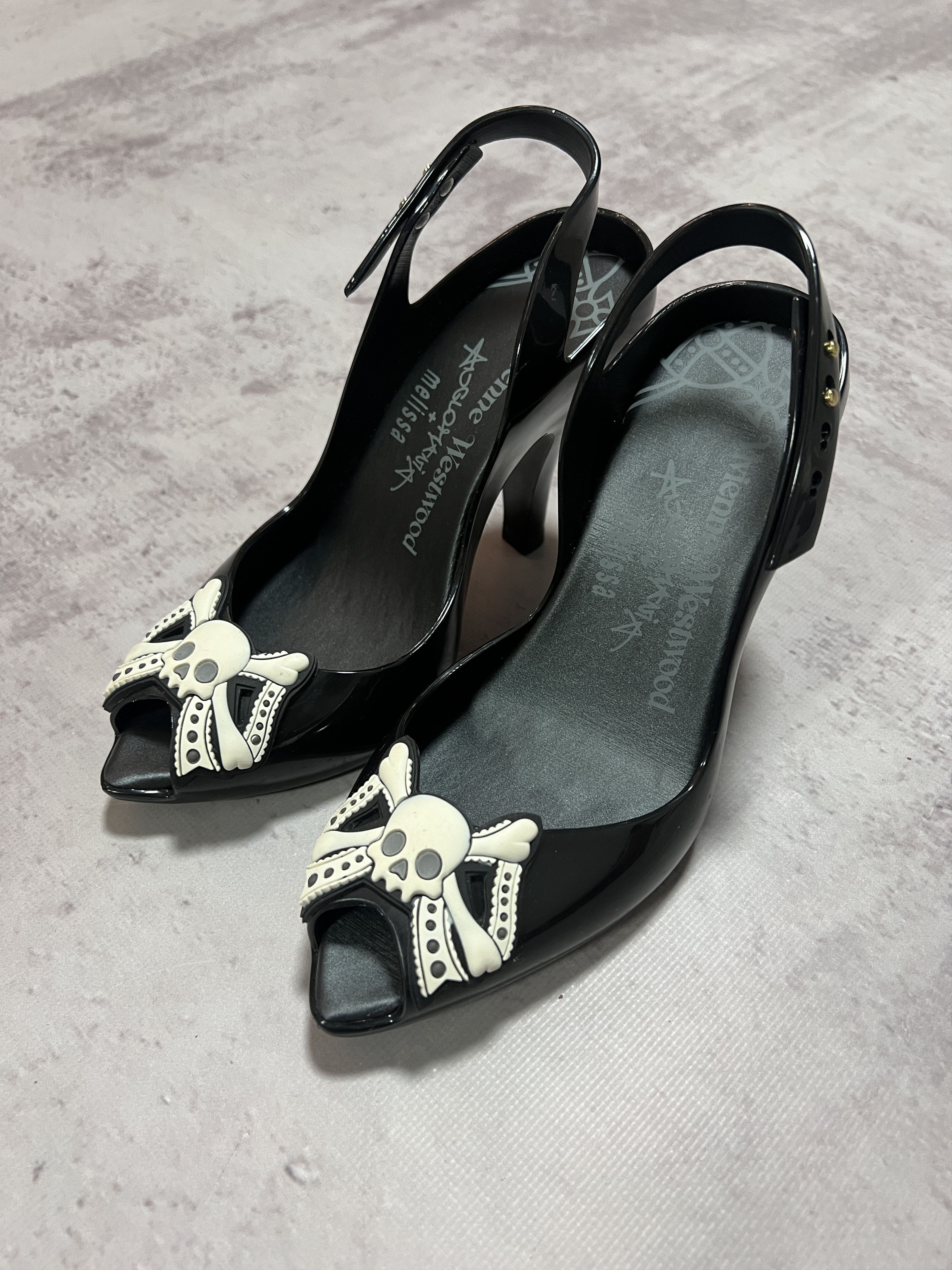 Vivienne Westwood Vivienne Westwood x Melissa Anglomania Skull Heels 35-36  | Grailed