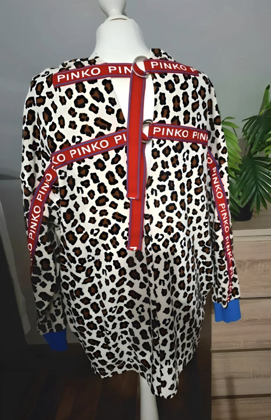 Pinko Blouse Pinko size s panther Size S / US 4 / IT 40 - 4 Thumbnail