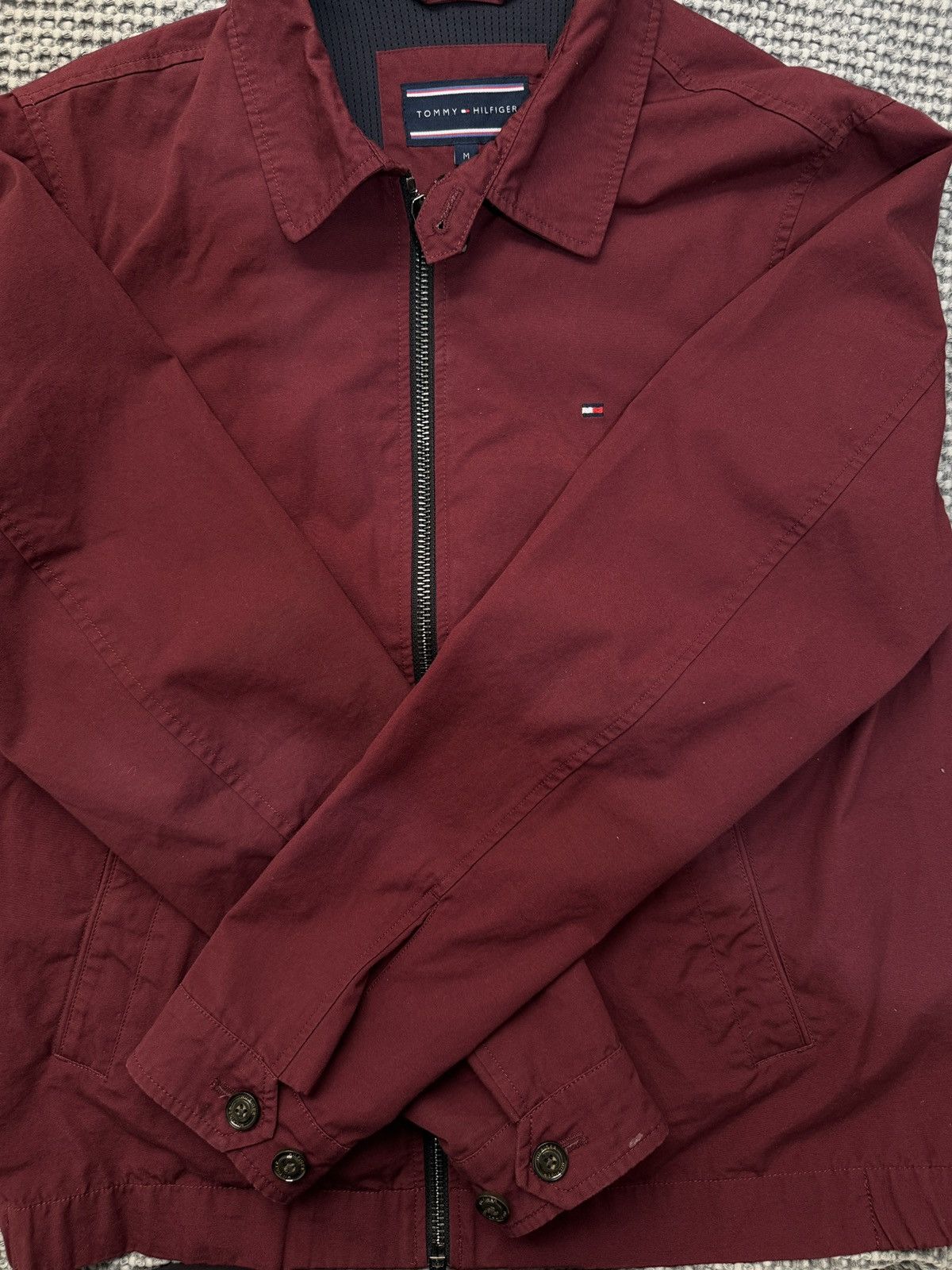 Tommy Hilfiger TOMMY HILFIGER VINTAGE BOMBER JACKET SIZE M Size US M / EU 48-50 / 2 - 1 Thumbnail