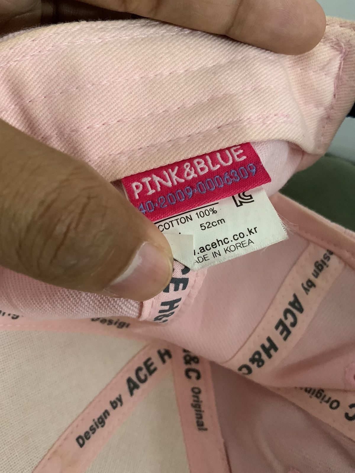 If Six Was Nine Pink & Blue Archive Fade Hat Size ONE SIZE - 13 Thumbnail
