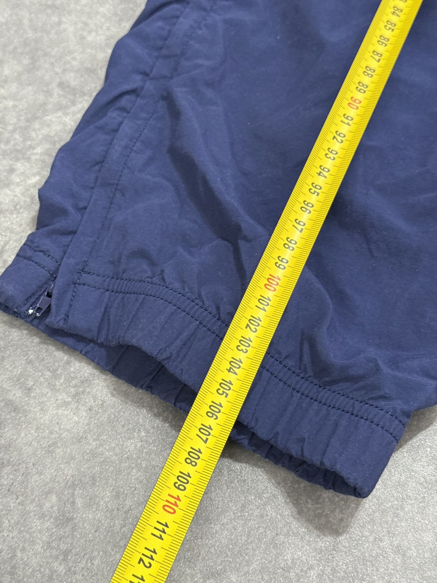Nike Vintage Nike Navy Blue Windbreaker Track Pants 90s Size US 33 - 4 Thumbnail