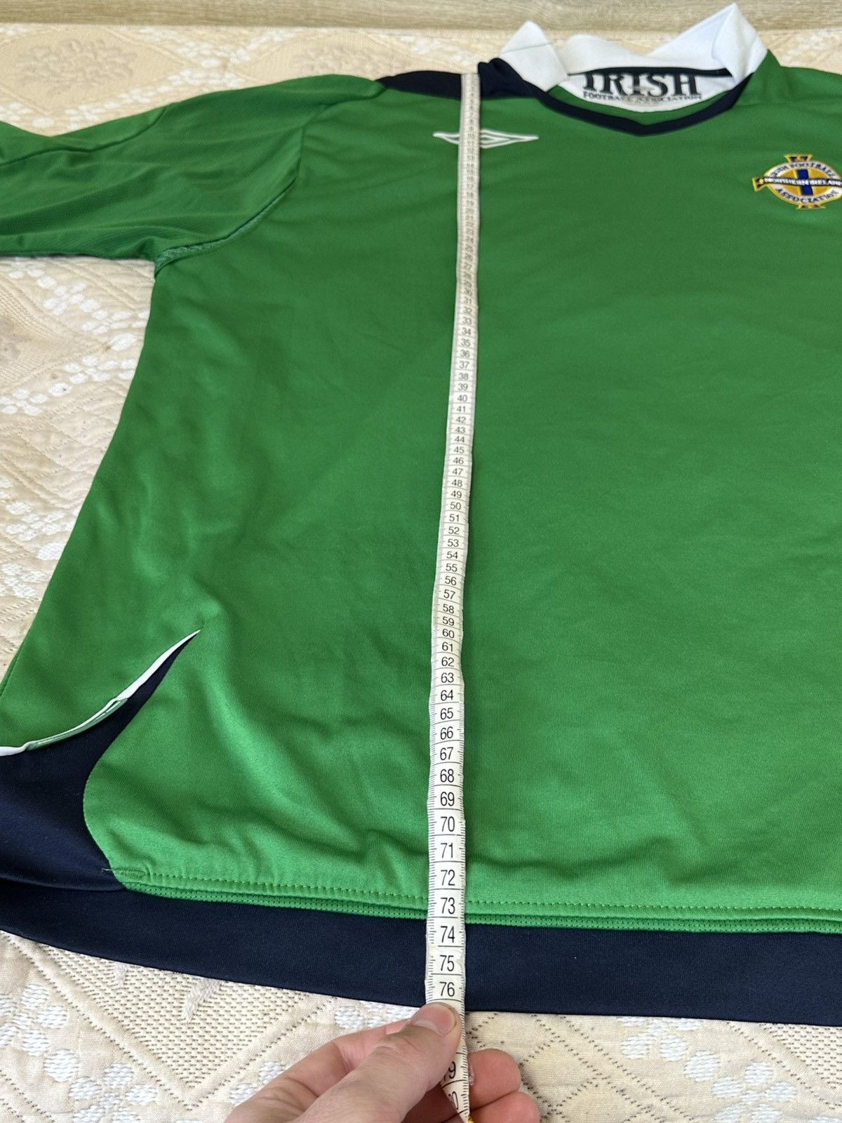 Umbro 🔥 2007 Umbro Northern Ireland Home Jersey T Shirt Irish Size US XXL / EU 58 / 5 - 10 Thumbnail