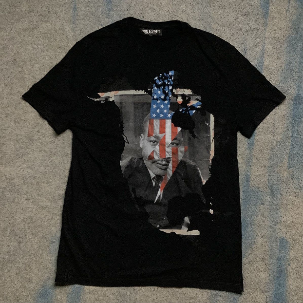 Neil Barrett Neil Barrett Martin Luther Thunderbolt USA Size US M / EU 48-50 / 2 - 1 Thumbnail