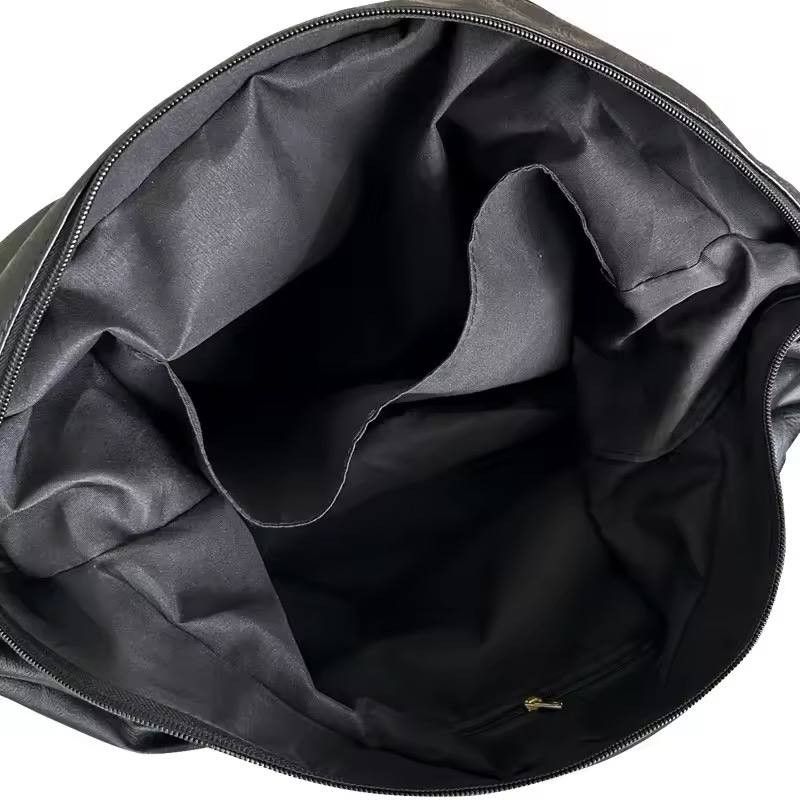 Japanese Brand × Vintage large spacious shoulder bag in faux leather Size ONE SIZE - 5 Thumbnail