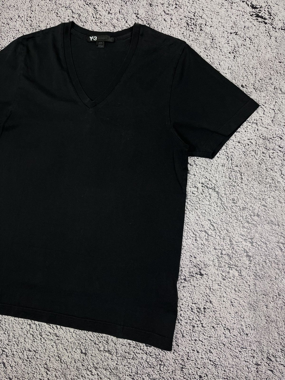 Adidas × Y-3 Vintage Adidas Y3 Yohji Yamamoto V neck T Shirt size M Size US M / EU 48-50 / 2 - 3 Thumbnail