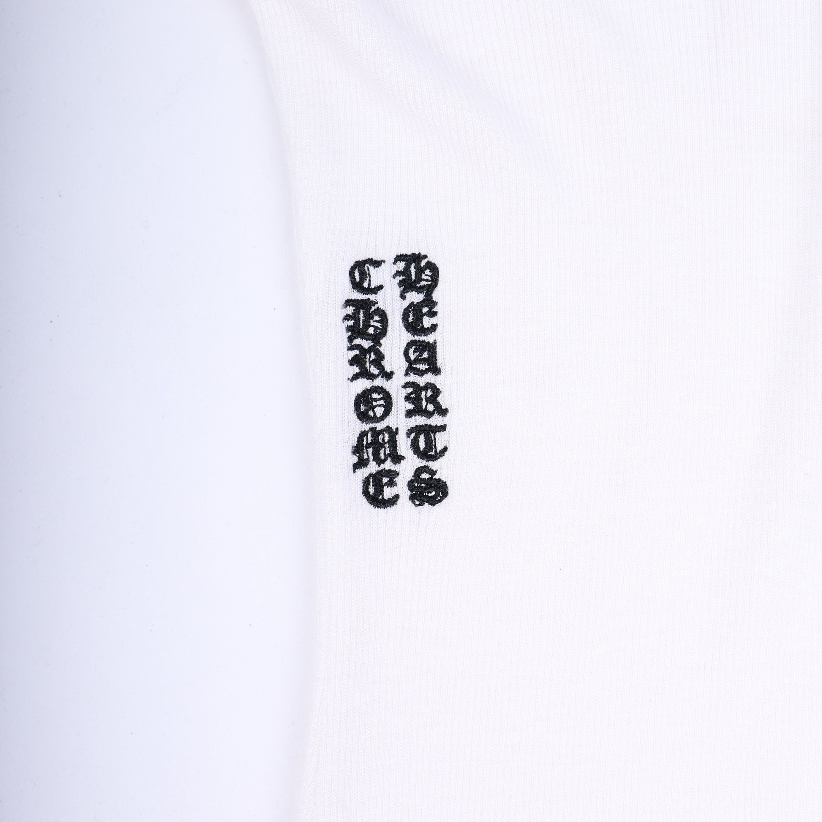 Chrome Hearts Chrome Hearts Womans White SCRIPT Mock Neck Size S / US 4 / IT 40 - 3 Thumbnail