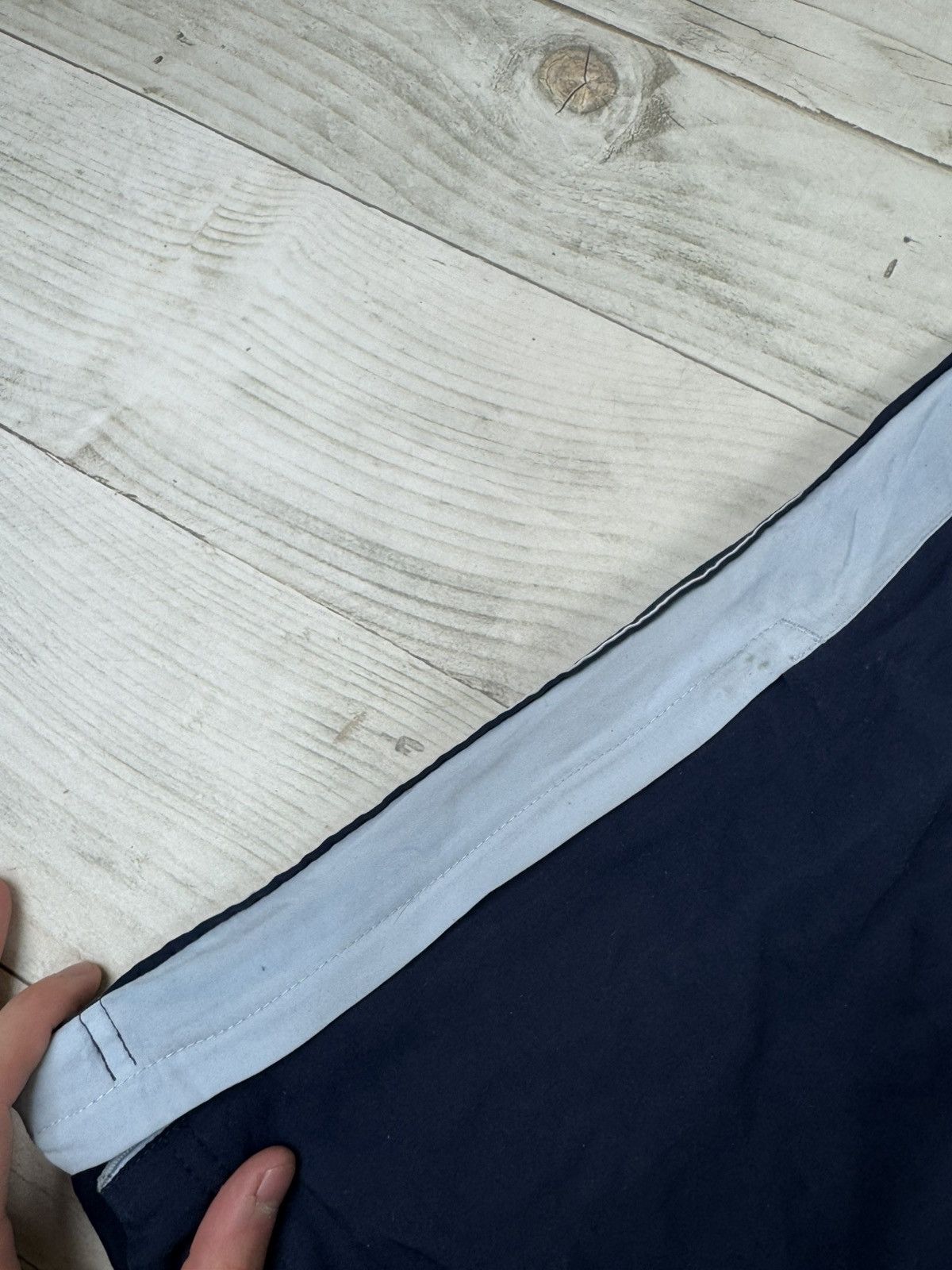 Nike Vintage Nike Track Pants Nylon 00s Swoosh Striped Y2K Size US 32 / EU 48 - 15 Thumbnail