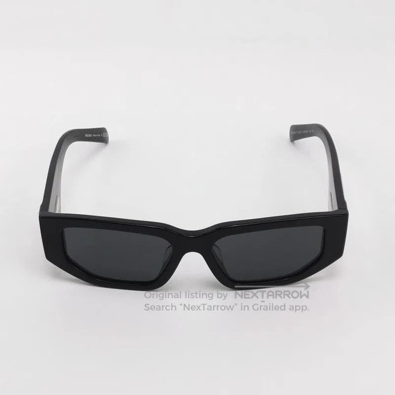 Prada Prada Triangle Logo Full Frame Sunglasses. Size ONE SIZE - 3 Thumbnail