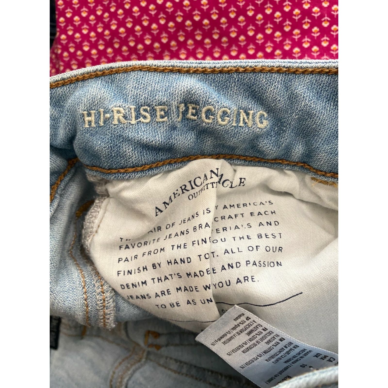 American Eagle Outfitters VINTAGE? No. Proceeding with optimized title not including N/A. Size 28" / US 6 / IT 42 - 5 Thumbnail