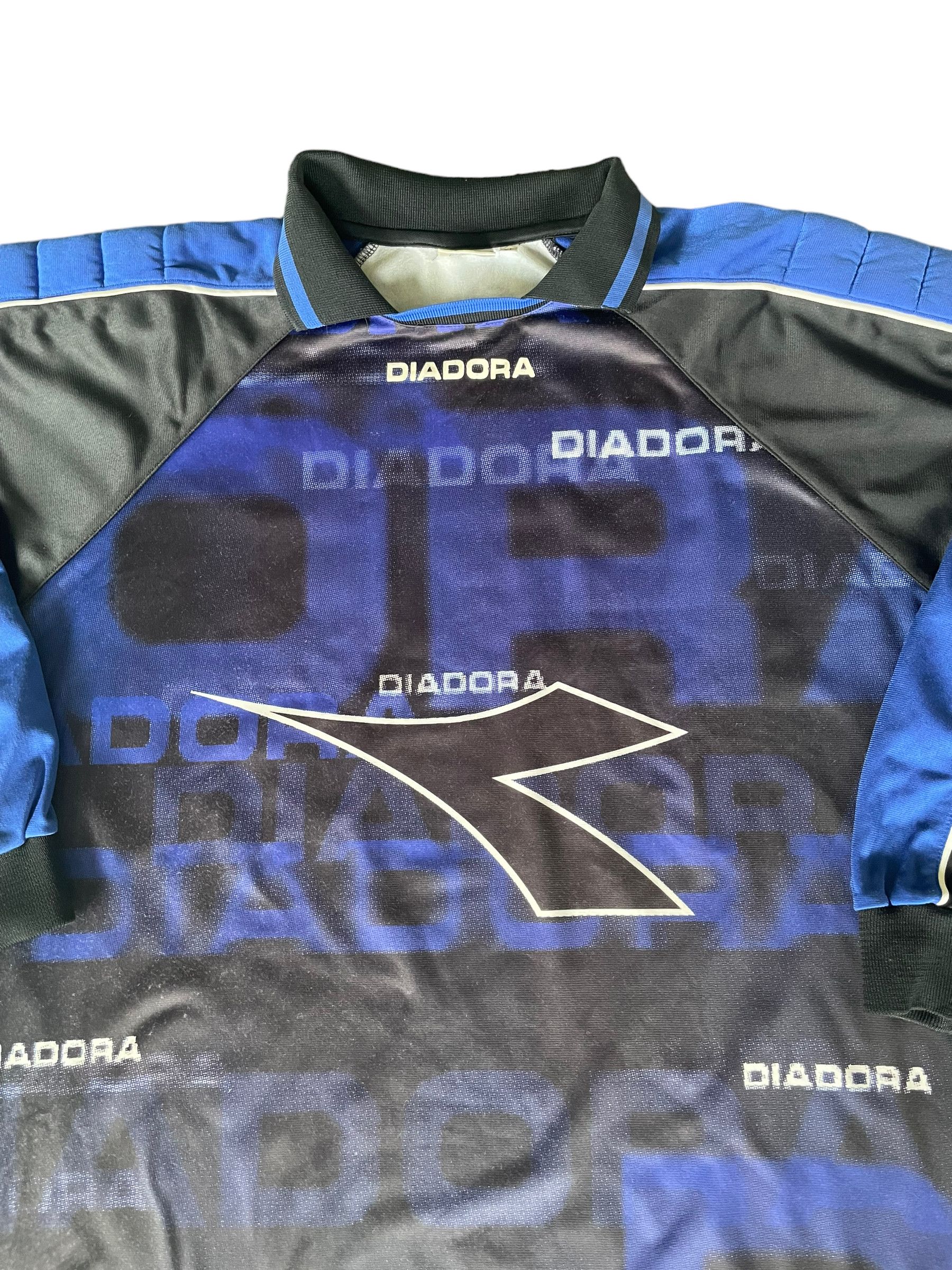 Diadora Vintage 90's Diadora Goalkeeper Jersey Size US L / EU 52-54 / 3 - 3 Thumbnail