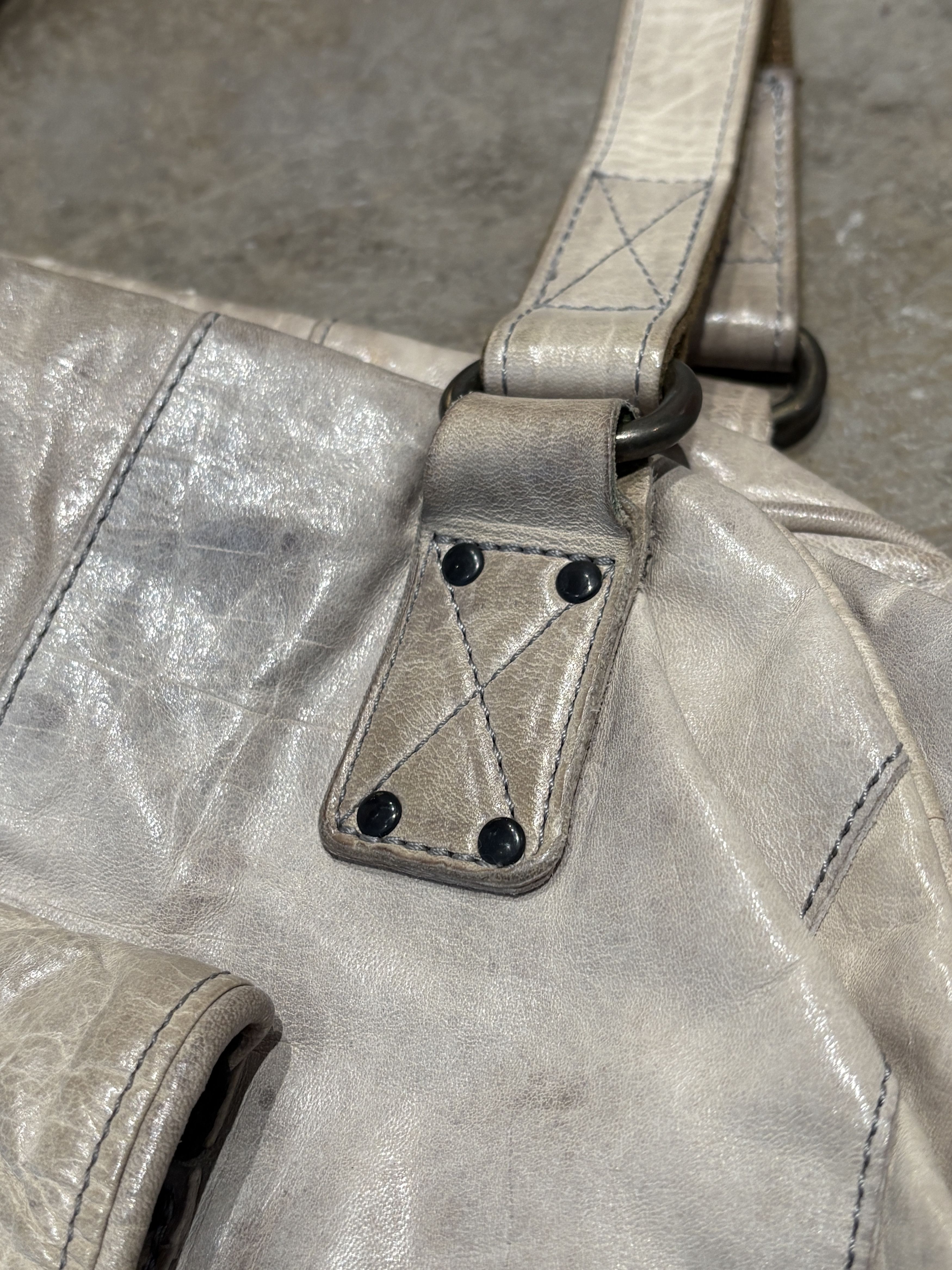 Other Japanese Y2K ZER Horse Leather Embossed 2Way Boston Bag Size ONE SIZE - 4 Thumbnail