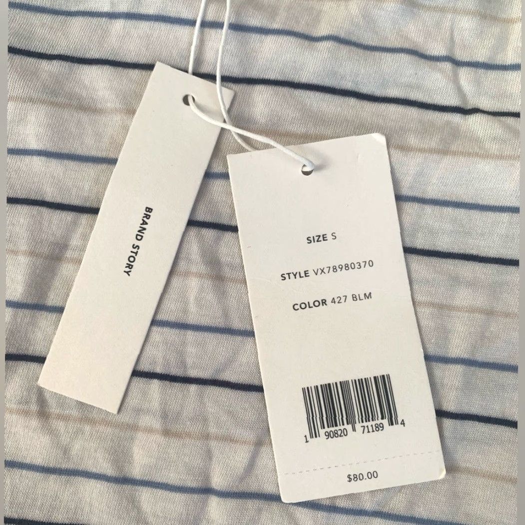 Vince Vince T-Shirt Women's Multicolor S Regular NWT Tee Shirt with Small Holes Size S / US 4 / IT 40 - 3 Thumbnail