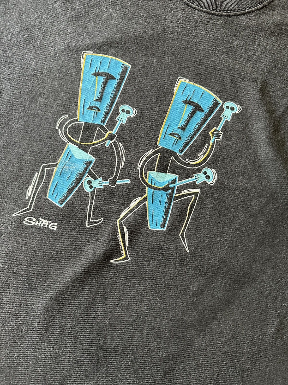 Vintage VINTAGE 2001 POSTER POP SHAG TEE / SHIRT Size US M / EU 48-50 / 2 - 3 Thumbnail