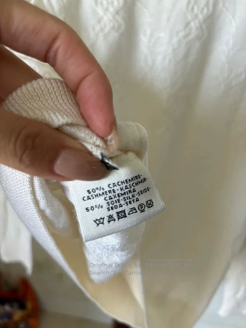 Hermes Hermes Cashmere and Silk Blend Sweater Size XS / US 0-2 / IT 36-38 - 4 Thumbnail