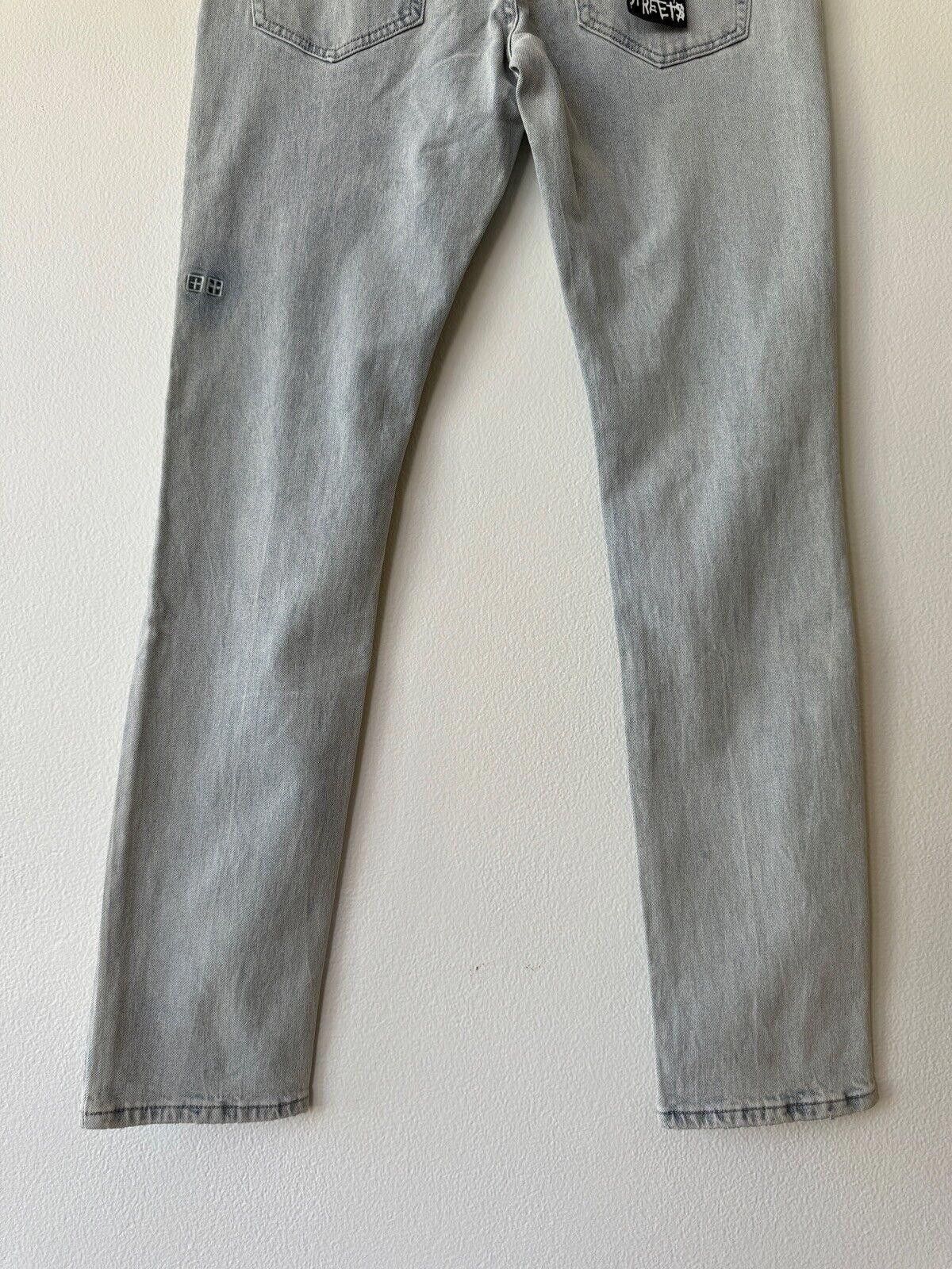 Ksubi new Ksubi mens denim jean chitch 32 light blue super cold Size US 32 / EU 48 - 7 Thumbnail