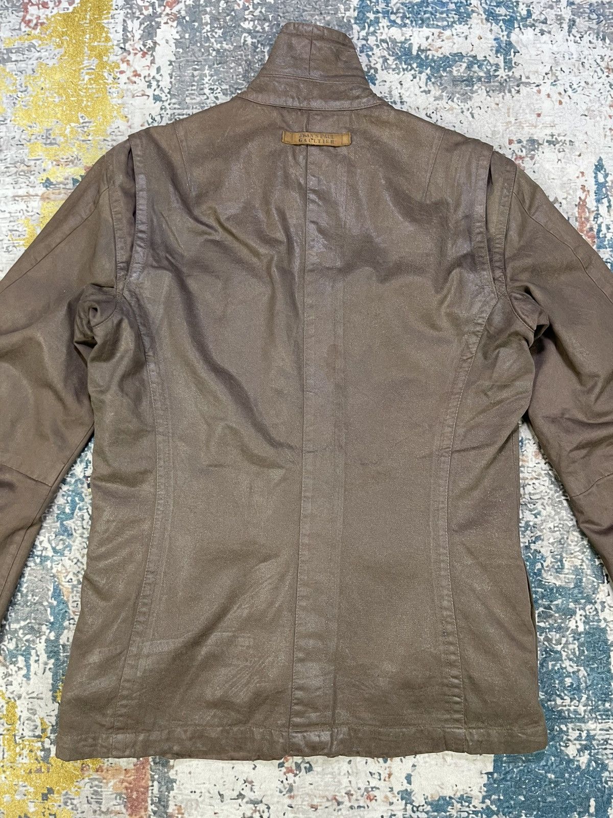 Jean Paul Gaultier Jean Paul Gaultier Utility Waxed Field Jacket Size US M / EU 48-50 / 2 - 14 Thumbnail