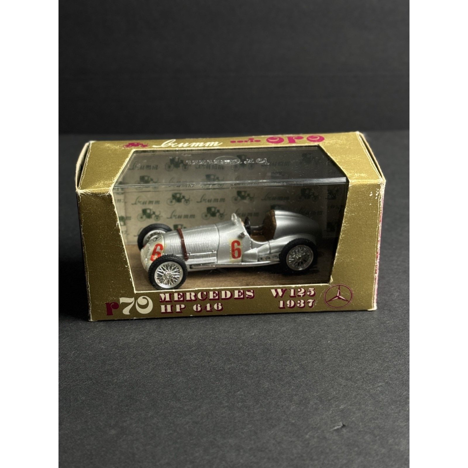 & Other Stories BRUMM Mercedes-Benz W125 HP 646 1937 , Scala 1/43 Size ONE SIZE - 1 Thumbnail