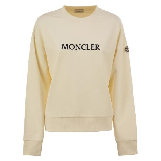 Moncler MONCLER Women Sweater K10938G00016 WHITE Size M / US 6-8 / IT 42-44 - 1 Thumbnail