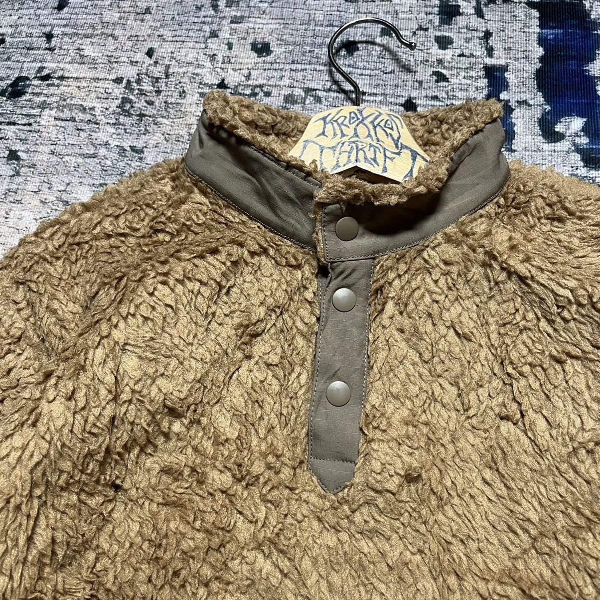 Japanese Brand × Uniqlo × White Mountaineering 🔥White Mountaineering Half Button Sherpa Jacket Size US S / EU 44-46 / 1 - 2 Thumbnail