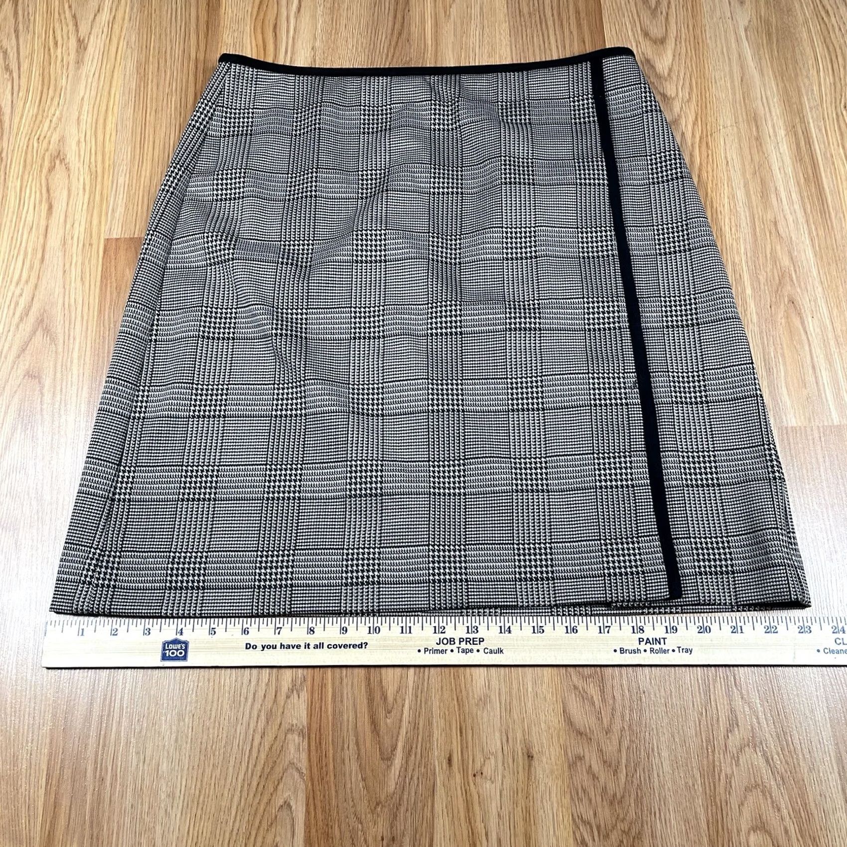 Ann Taylor Ann Taylor Skirt Womens Size 8 Gray Stretch Above Knee Pencil Size 30" / US 8 / IT 44 - 6 Thumbnail