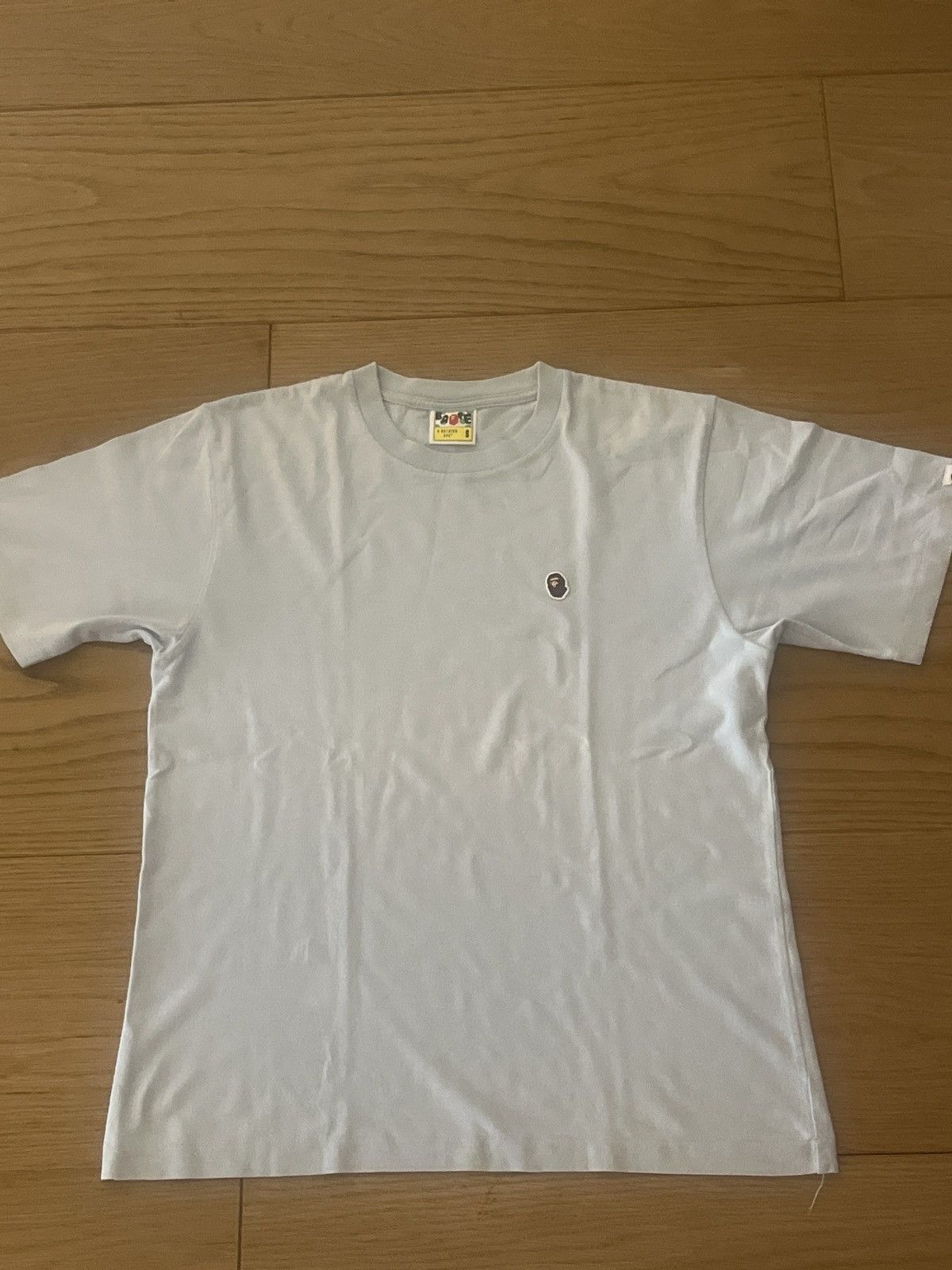 Bape BAPE A Bathing Ape Ape Head Patch Tee White Size US S / EU 44-46 / 1 - 1 Thumbnail