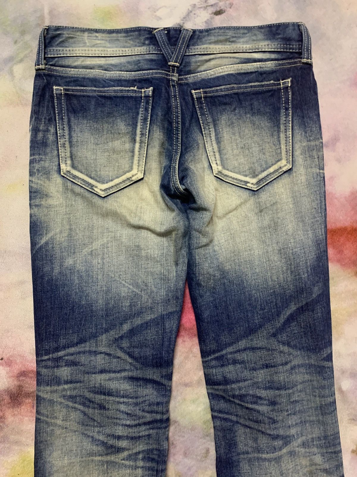 Vanquish Gimmick Flare Vanquish Gold Washed Denim Size US 30 / EU 46 - 9 Thumbnail