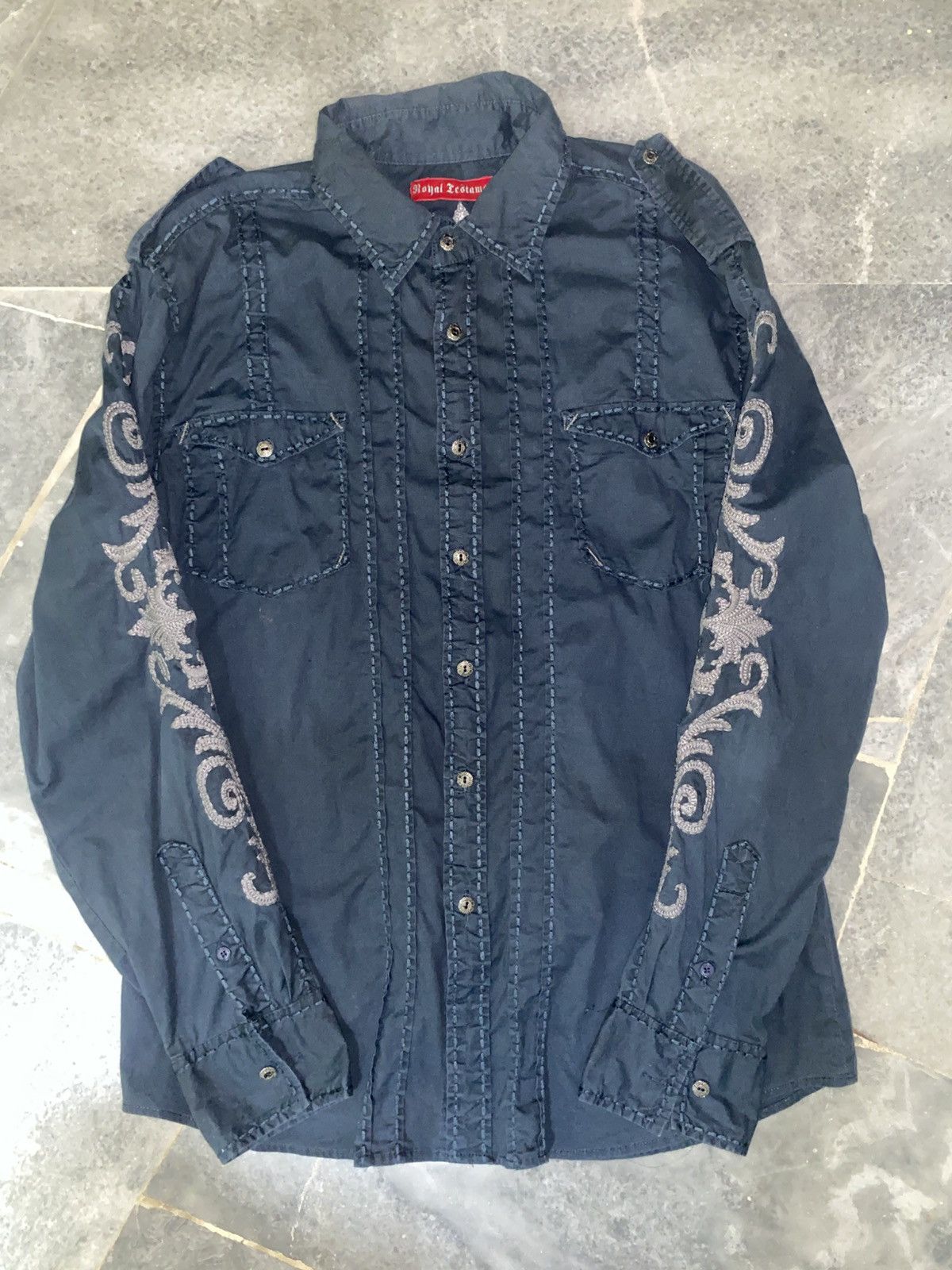 Designer × Japanese Brand Royal Testament Longsleeve Shirt Size US L / EU 52-54 / 3 - 1 Thumbnail