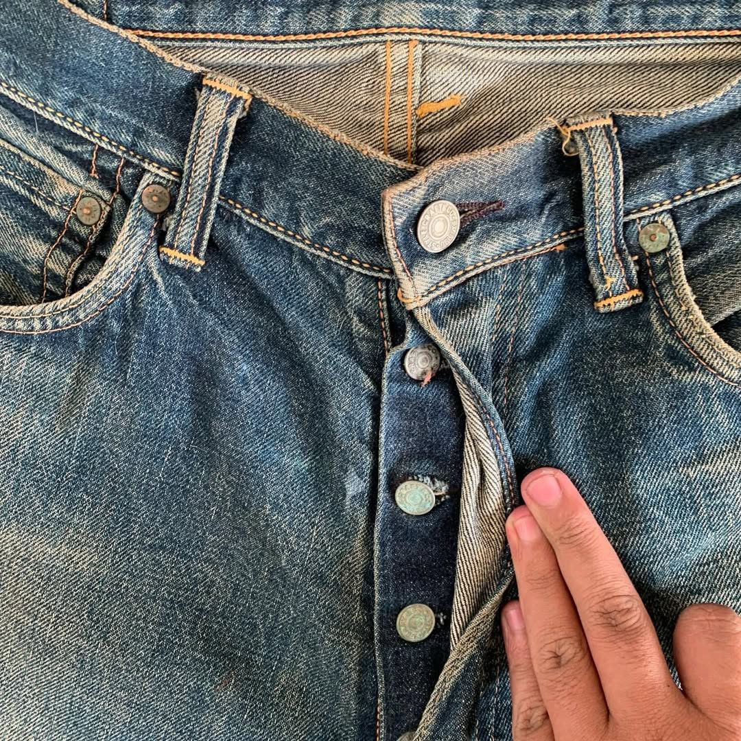 Evisu Evisu Selvedge Denim Shorts Size US 32 / EU 48 - 8 Thumbnail