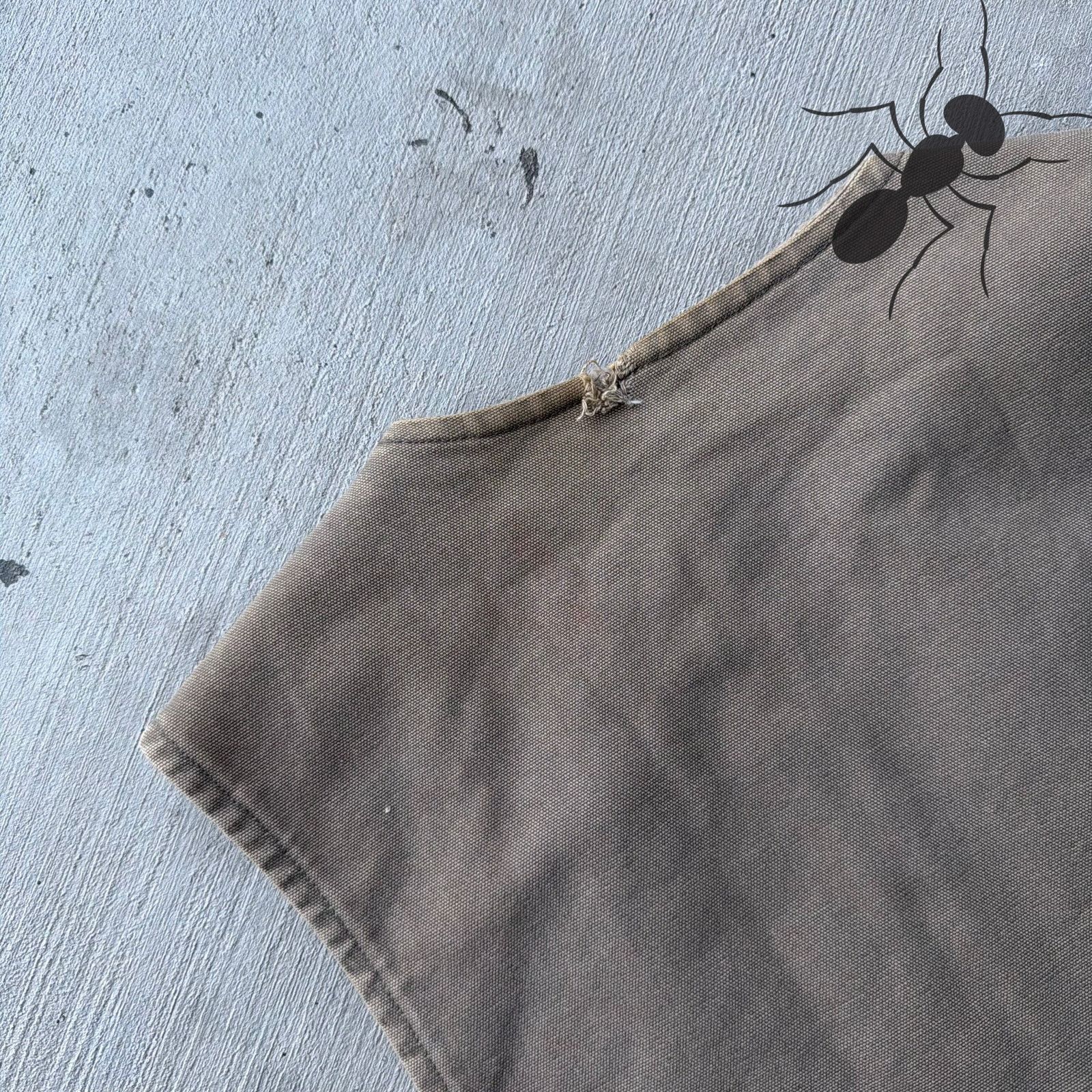 Carhartt × Vintage Vintage Y2K Carhartt brown Sherpa work wear vest Size US M / EU 48-50 / 2 - 5 Thumbnail