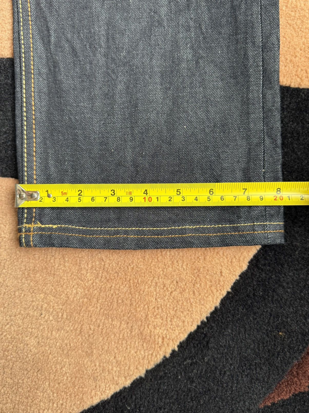 Evisu evisu embroidery daicock style denim jeans size：34x34 Size US 34 / EU 50 - 10 Thumbnail