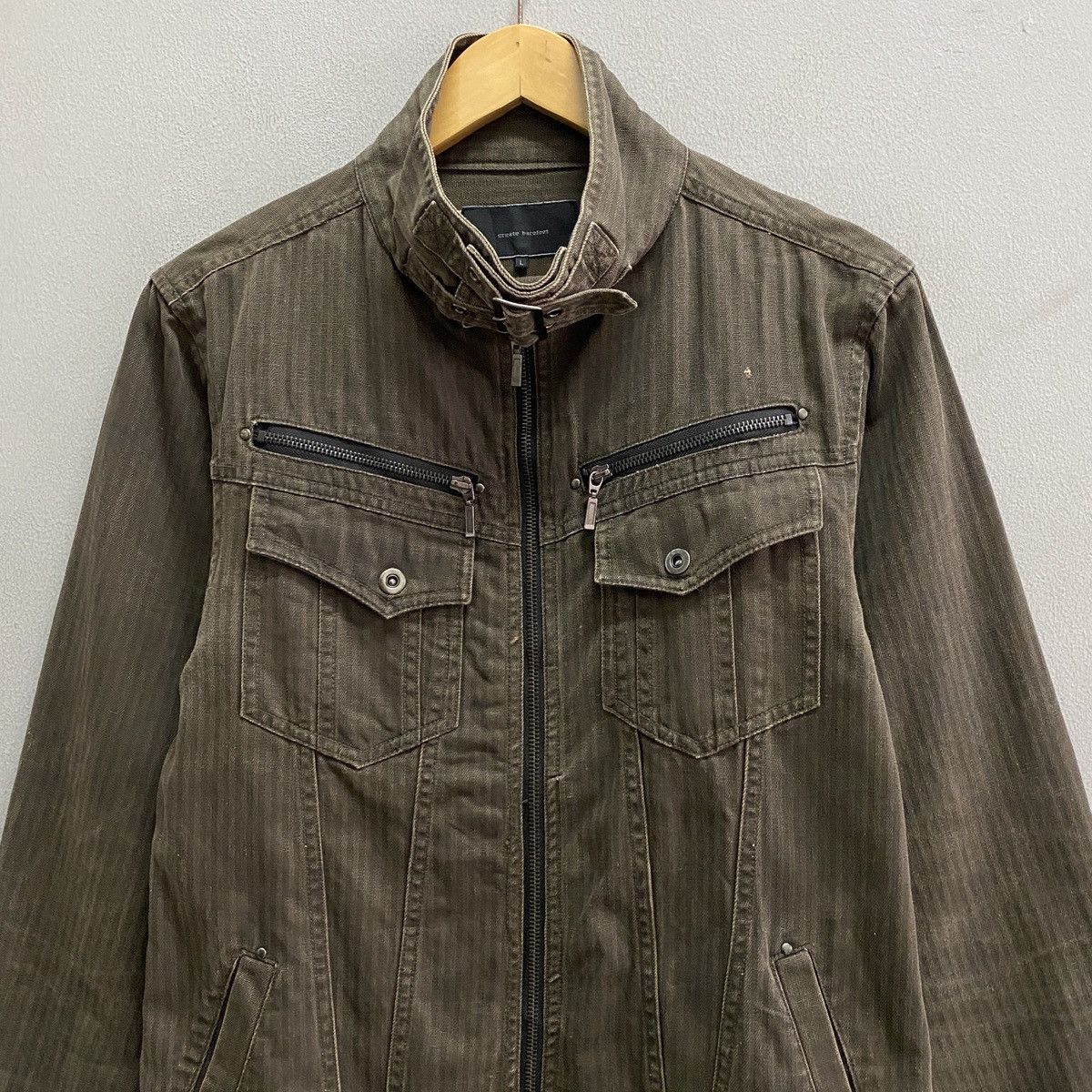 Japanese Brand Japanese Brand Create Barefoot Denim Jacket Size US L / EU 52-54 / 3 - 2 Thumbnail