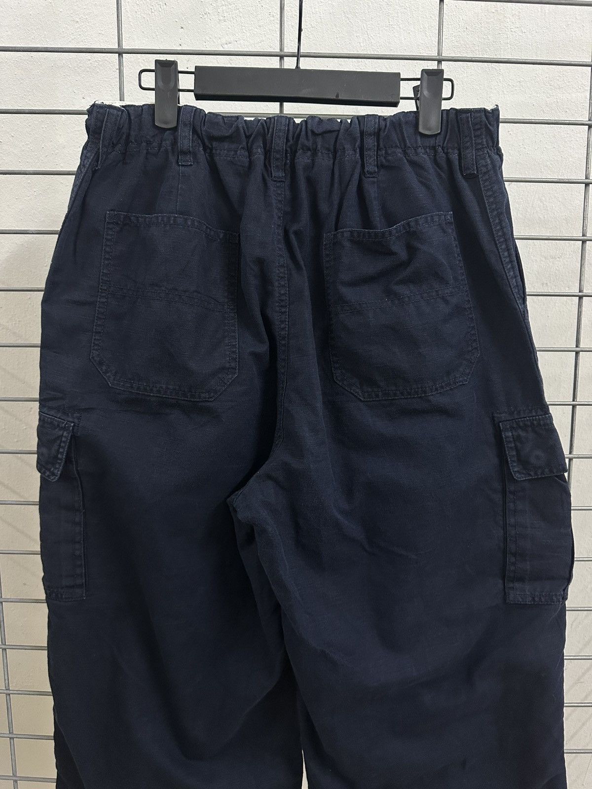 Yohji Yamamoto Japanese Wide Leg Yohji Yamamoto Hakama Balloon Cargo Pants Size US 32 / EU 48 - 8 Thumbnail