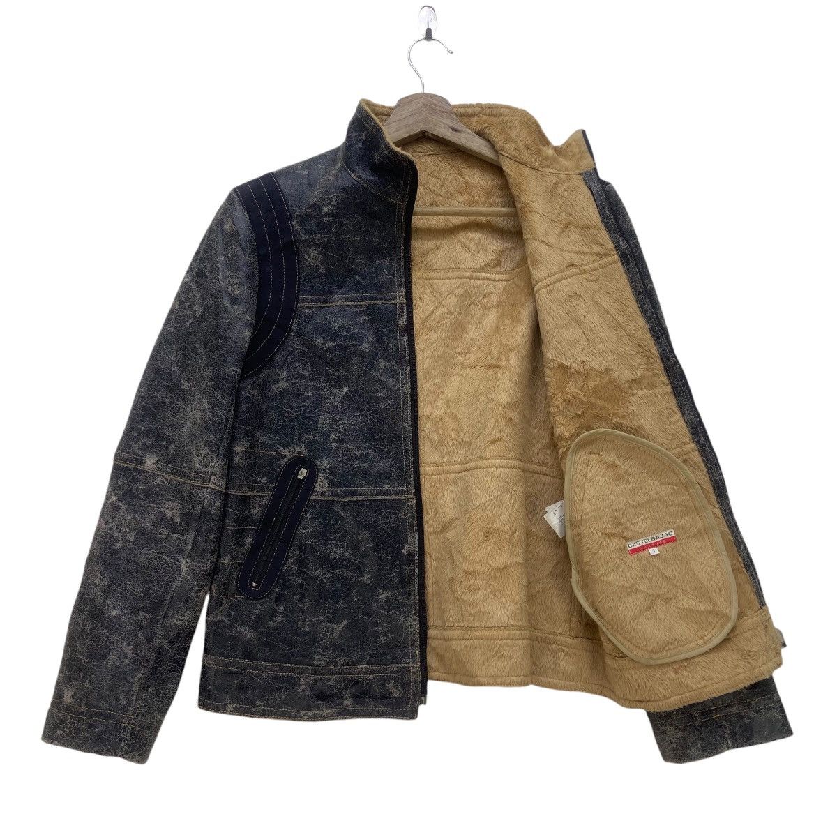 Designer × Jean Charles De Castelbajac Casterlbajac Synthetic Leather Jacket Size S / US 4 / IT 40 - 3 Thumbnail