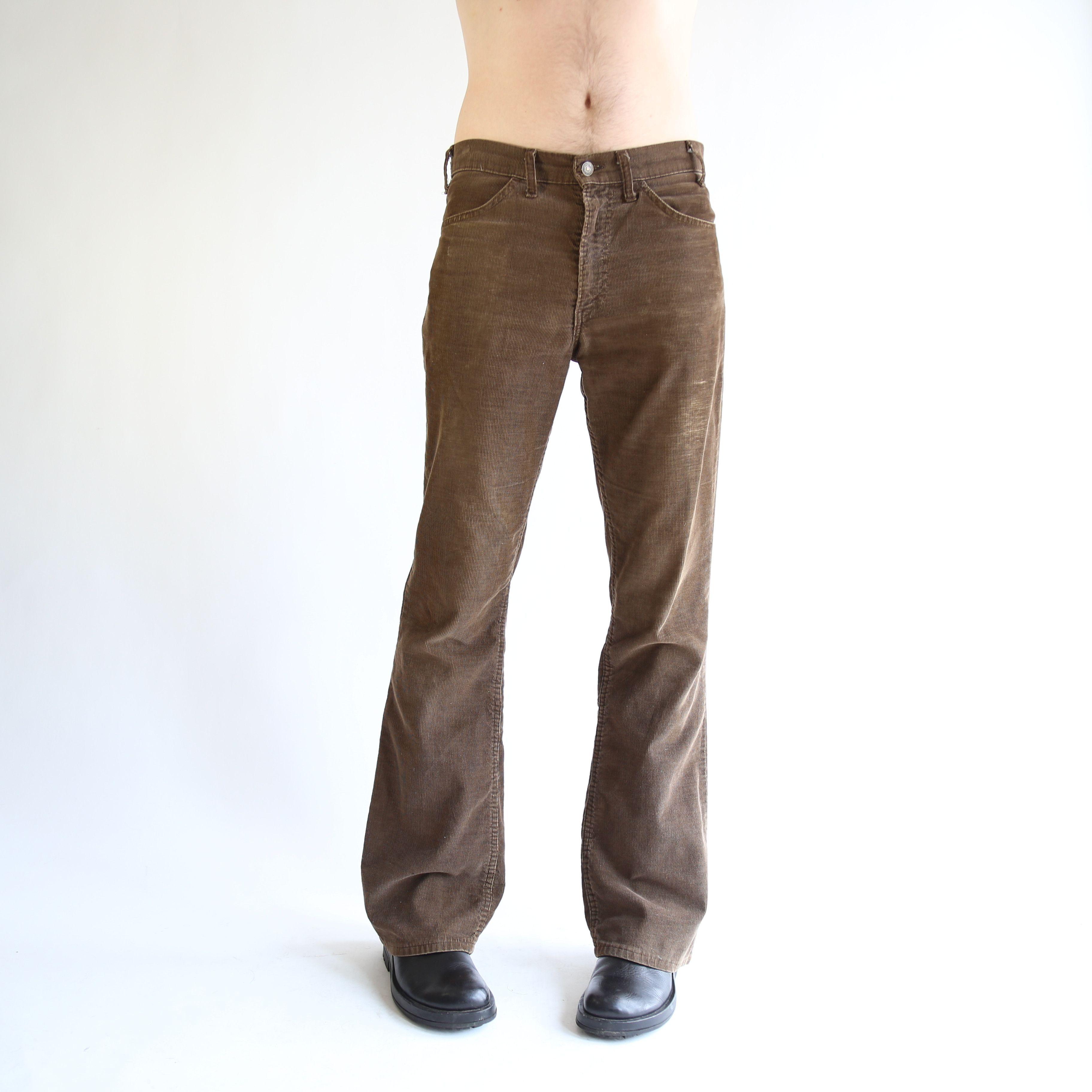 Japanese Brand × Levi's 1979 Levi’s brown corduroy flared pants Size US 32 / EU 48 - 2 Thumbnail