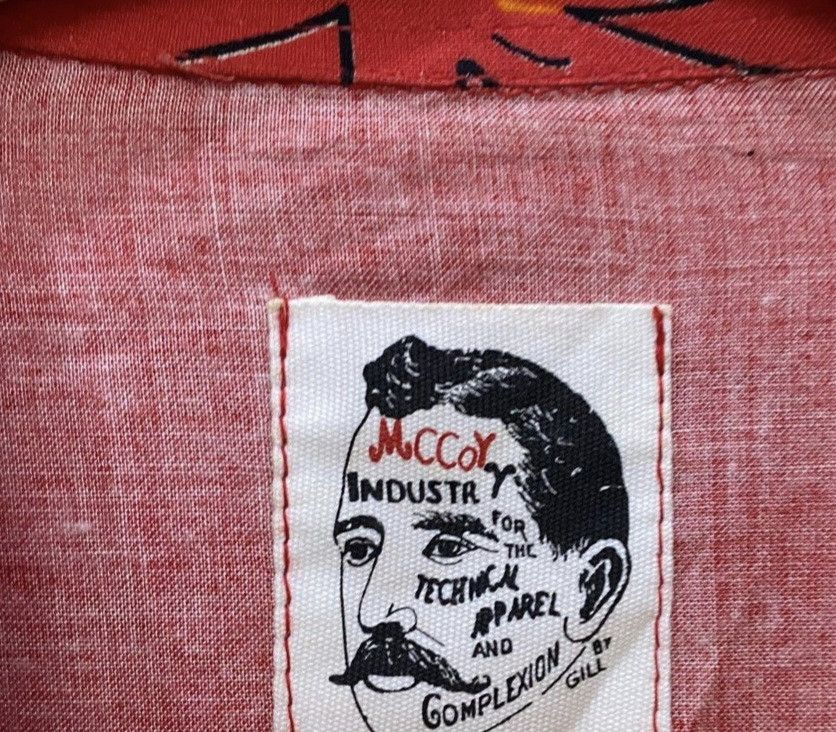 Japanese Brand × Vintage Vintage The real Mccoy Industry hawaiian shirt Size US XL / EU 56 / 4 - 4 Thumbnail